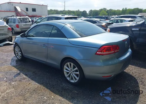 2012 Volkswagen Eos Komfort from USA, damaged, VIN WVWBW7AH9CV003720